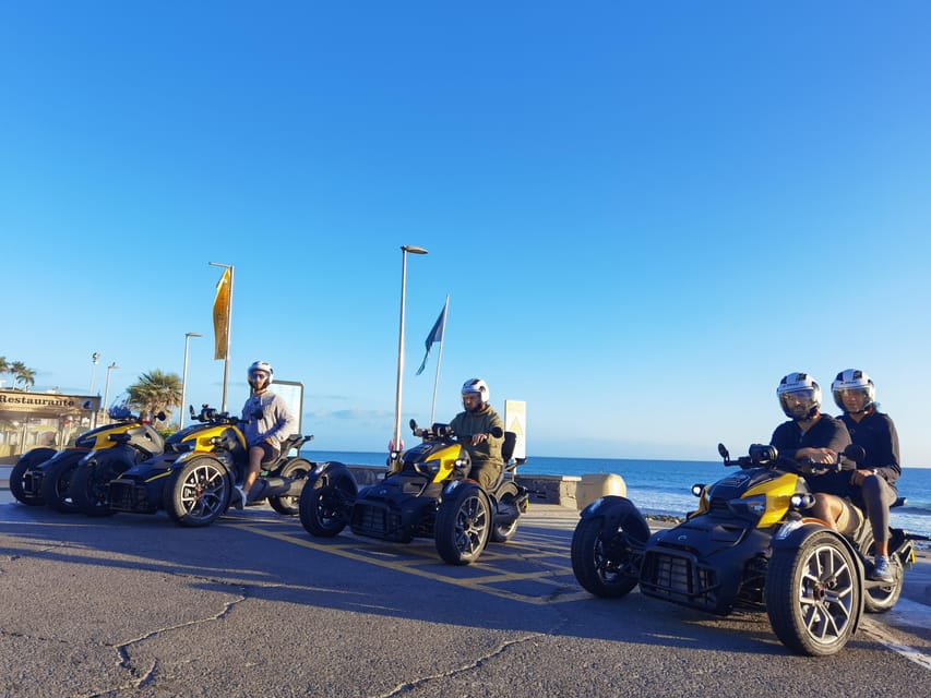 Ryker Moto Tour (buggy / quad for Road): Maspalomas - Playa del Inglés in 20 Minutes: Old and New Side by Side