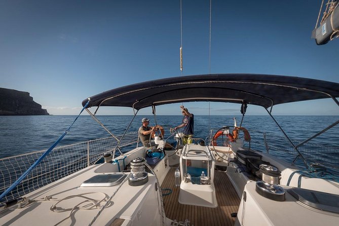 Sailing Trip and Snorkeling (max. 8 people) - Small-yacht sailing off Puerto de Mogán that actually feels private