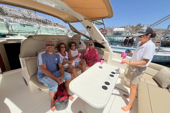 Shared Yacht Tour with Drinks Lunch and Snorkeling - Stop 1, Puerto Rico de Gran Canaria and the Veneguera pass