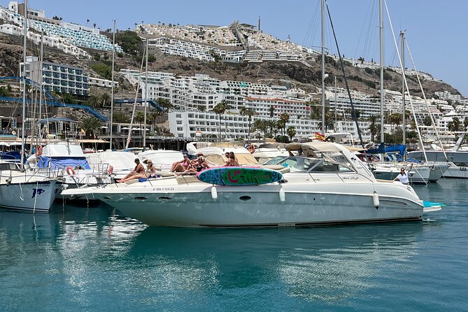 Shared Yacht Tour with Drinks Lunch and Snorkeling - Stop 2, Playa del Perchel and the main snorkeling cove