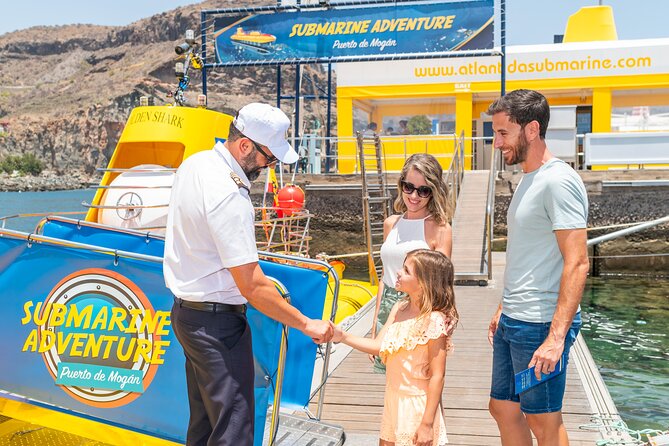 SUBMARINE ADVENTURE - Submarine Excursion in Puerto de Mogán - Puerto de Mogán submarine time: 40 minutes that fit your schedule