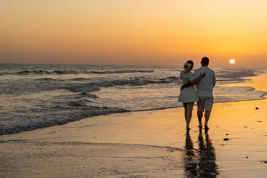 Sunset Photography at Dunas Maspalomas - Language Options: English, Chinese, Spanish