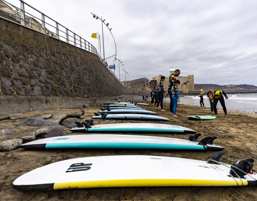 Surf lessons in Las Canteras Beach - Why Las Canteras and La Cícer are a smart choice for your first surf day