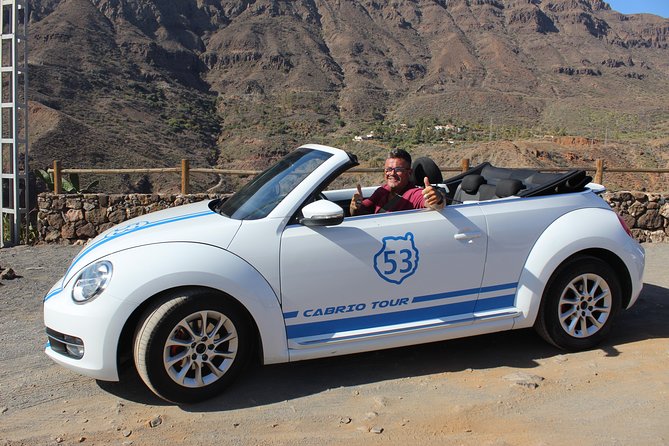 Vw Beetle Convertible Island tour Discover the island on a different way - Stop-by-stop: San Bartolomé, Santa Lucía, and the viewpoints that make the day