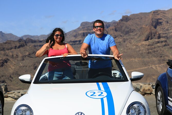 Vw Beetle Convertible Island tour Discover the island on a different way - The guides make it feel personal, even with other cars around